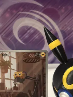 English Pokemon TCG Joltik Illustration Rare White Flare 116/086 Mint UK seller - Image 5