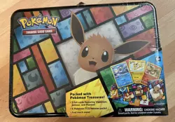 Pokemon TCG: Eevee Collectors Treasure Chest Tin - Factory Sealed - Image 1