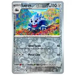 Lairon 121/167 S&V Twilight Masquerade Pokemon TCG (REVERSE HOLO, NM) - Image 1