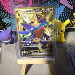 Pokemon Cynthia's Garchomp EX Full Art Holo Hyper Rare 241/182 Destined Rivals - Image 1