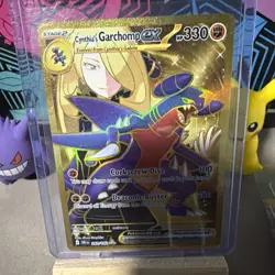 Pokemon Cynthia's Garchomp EX Full Art Holo Hyper Rare 241/182 Destined Rivals - Image 2