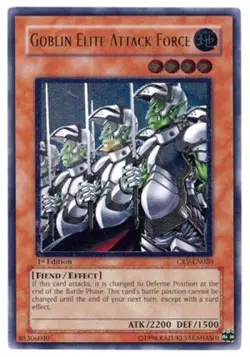 Yugioh! LP Goblin Elite Attack Force - CRV-EN020 - Ultimate Rare - 1st Edition L - Image 1