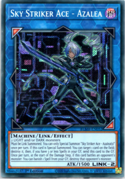 Sky Striker Ace - Azalea - BLMR-EN052 - Secret Rare - 1st Edition Yugioh - Image 1