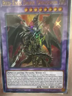 2020 Yugioh Tin of Lost Memories Red Eyes Dark Dragoon 1st Ed PSA 9 MP20-EN249 - Image 3
