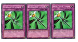 Yugioh- 3X Enchanted Javelin - Common - 1st Edition - PSV-015 - Near Mint - Image 1