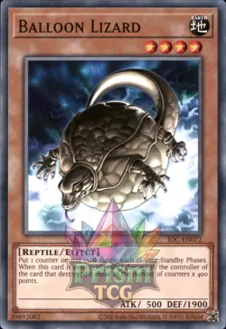 Balloon Lizard IOC-EN072 Yugioh - Image 1