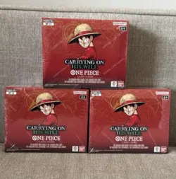 One Piece OP-13 TCG Carrying On His Will Booster Box English SEALED X 3 Lot !! - Image 1
