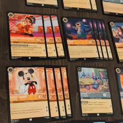 Disney Lorcana TCG Lilo & Stitch Amber Steel Deck Beginner 60 Card Deck - Image 5