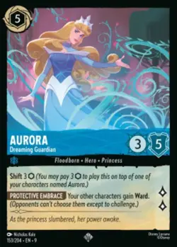 Aurora-Dreaming Guardian 153/204 Fabled COLD FOIL Disney Lorcana - Image 1
