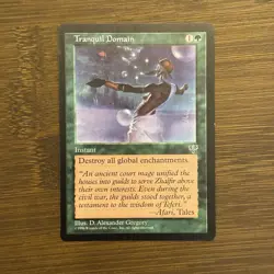 Tranquil Domain LP Mir 1996 Magic: The Gathering Card MTG TCG - Image 1