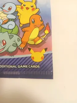 2021 Pokemon 25th Anniversary McDonalds Special Promo Sealed Pack 4 Card Pikachu - Image 5