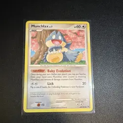 Pokemon Nintendo Munchlax 68/100 DP Majestic Dawn 60 HP Common English Card - Image 1