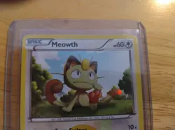 Pokemon Meowth Card 102/101 B&W Noble Victories Lightly Played - Image 5