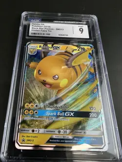 Dragonite V & Raichu GX CGC 9 Mint Bundle - Pokemon TCG Graded Card Lot - Image 3