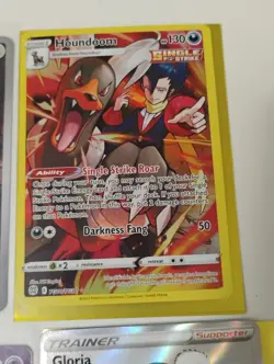 Pokemon Sealed Charcadet Promo/Gloria,Mega Heracross,Houndoom Full Art Cards - Image 5