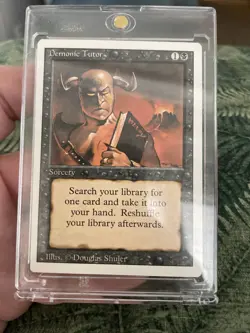 Magic | Demonic Tutor | Revised Edition | NM - Image 1