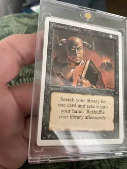 Magic | Demonic Tutor | Revised Edition | NM - Image 2