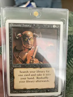 Magic | Demonic Tutor | Revised Edition | NM - Image 5