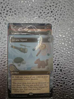MTG Magic the Gathering Avatar Deflecting Swat And Worldly Tutor Sealed - Image 1