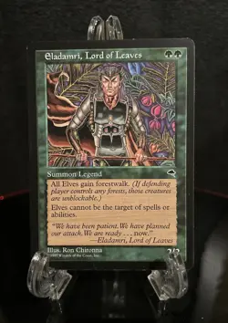 MtG Eladamri, Lord of the Leaves (Tempest), Lightly Played - Image 1