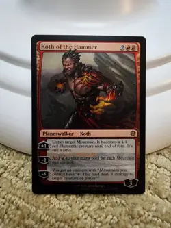 Koth of the Hammer x1 FOIL Duel Decks: Venser vs Koth #44 NM 2012 MTG - Image 1