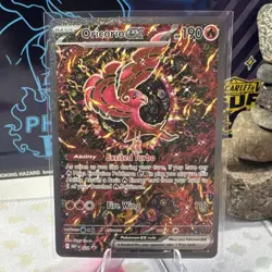 Oricorio EX 024 Me: Mega Evolution Promo Holo 190 HP Fire Wing Pokemon TCG - Image 1