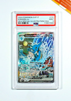 Pokemon PSA 9 Kingdra Ex #131 Special Illustration Collection 2024 Italiano - Image 1