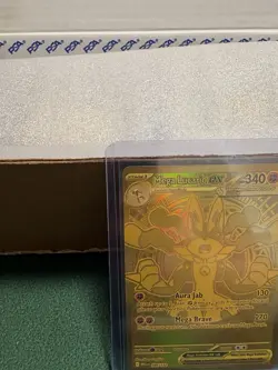 Pokemon TCG: Mega Evolutions, Mega Lucario EX Gold Hyper Rare #188/132, LP+/NM - Image 2