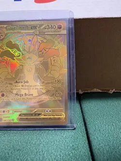 Pokemon TCG: Mega Evolutions, Mega Lucario EX Gold Hyper Rare #188/132, LP+/NM - Image 4