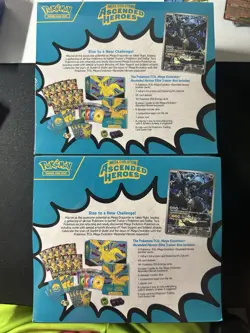 Pokemon TCG - Ascended Heroes ETB Elite Trainer Box NEW & SEALED Lot Of 2 Boxes - Image 2