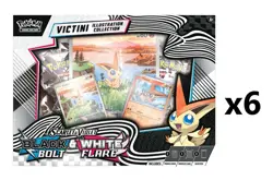 SEALED CASE! 6x Pokemon Unova SV10.5 Victini Illustration Collection - Image 1
