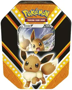 Pokemon Eevee V Powers Tin Box - EN - Fall 2020 - Sword & Shield - NEU & OVP - Image 1