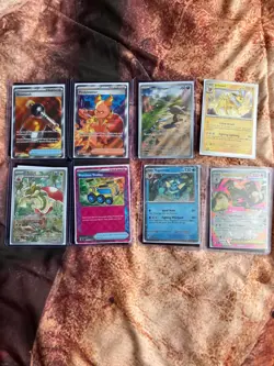 IR Fullart EX V Acespec mixed pokemon lot free gift with purchase - Image 1