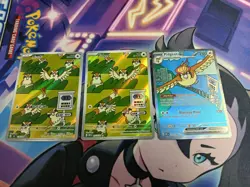 Pidgeot SIR Pidgey Illustration Rare Obsidian Flames Lot Pokemon Special - Image 1