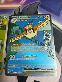 Pidgeot SIR Pidgey Illustration Rare Obsidian Flames Lot Pokemon Special - Image 4