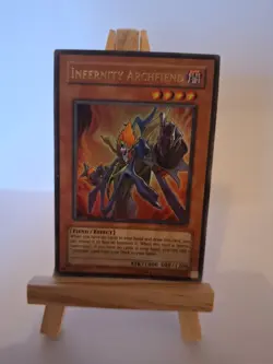 Infernity Archfiend WC09-EN001 Super Rare English Light Play Yugioh TCG - Image 1
