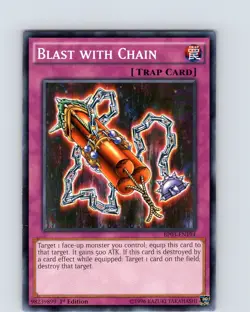 Yu-Gi-Oh TCG Blast With Chain BP03-EN194 1st Edition Regular Common Card NM - Image 1