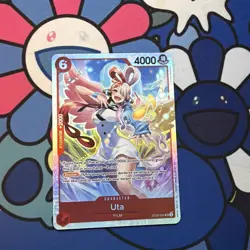 Uta ST23-001 SR One Piece CCG Starter Deck 23: RED Shanks NM - Image 1