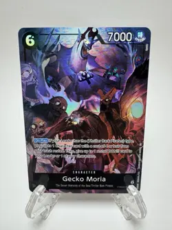 Gecko Moria Alternate Art PRB02-013 R* One Piece Premium Booster Best Vol. 2 NM - Image 1