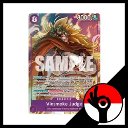 One Piece Wings of the Captain - OP06-062 - Vinsmoke Judge - Alt Art - Image 1
