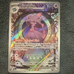 Mismagius 212/193 Sv02 Paldea Evolved Illustration Rare Holo Pokemon Card TCG NM - Image 1