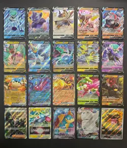 Pokemon Card Lot (20 Card Lot) V VMAX EX Full Art Trainer Ultra Rare Cards - Image 1