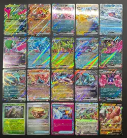 Pokemon Card Lot (20 Card Lot) V EX Poke Ball Ultra Rare Cards Japanese - Image 1