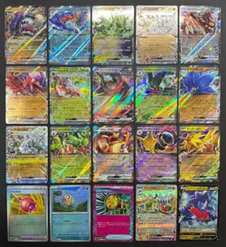 Pokemon Card Lot (20 Card Lot) V EX Poke Ball Ultra Rare Cards Japanese - Image 1