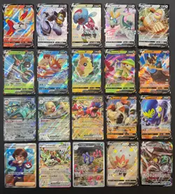 Pokemon Card Lot (20 Card Lot) V VMAX EX Full Art Trainer Ultra Rare Cards - Image 1