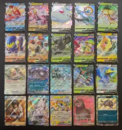Pokemon Card Lot (20 Card Lot) V VMAX EX Full Art Trainer Ultra Rare Cards - Image 1
