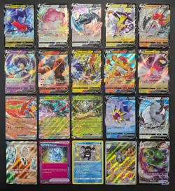 Pokemon Card Lot (20 Card Lot) V VMAX EX Full Art Trainer Ultra Rare Cards - Image 1