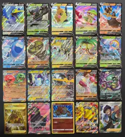 Pokemon Card Lot (20 Card Lot) Gold Rare V EX Full Art Trainer Ultra Rare Cards - Image 1