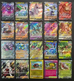 Pokemon Card Lot (20 Card Lot) V VMAX EX Full Art Trainer Ultra Rare Cards - Image 1