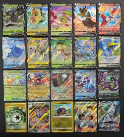 Pokemon Card Lot (20 Card Lot) Gold Rare V EX Full Art Trainer Ultra Rare Cards - Image 1